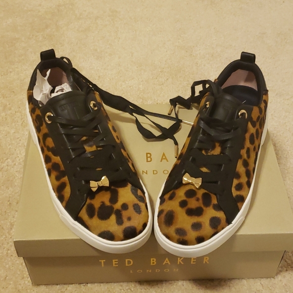 ted baker leopard trainers